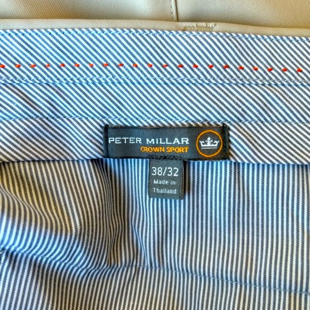 Peter Millar Beige Dress Pants - Picture 7 of 7